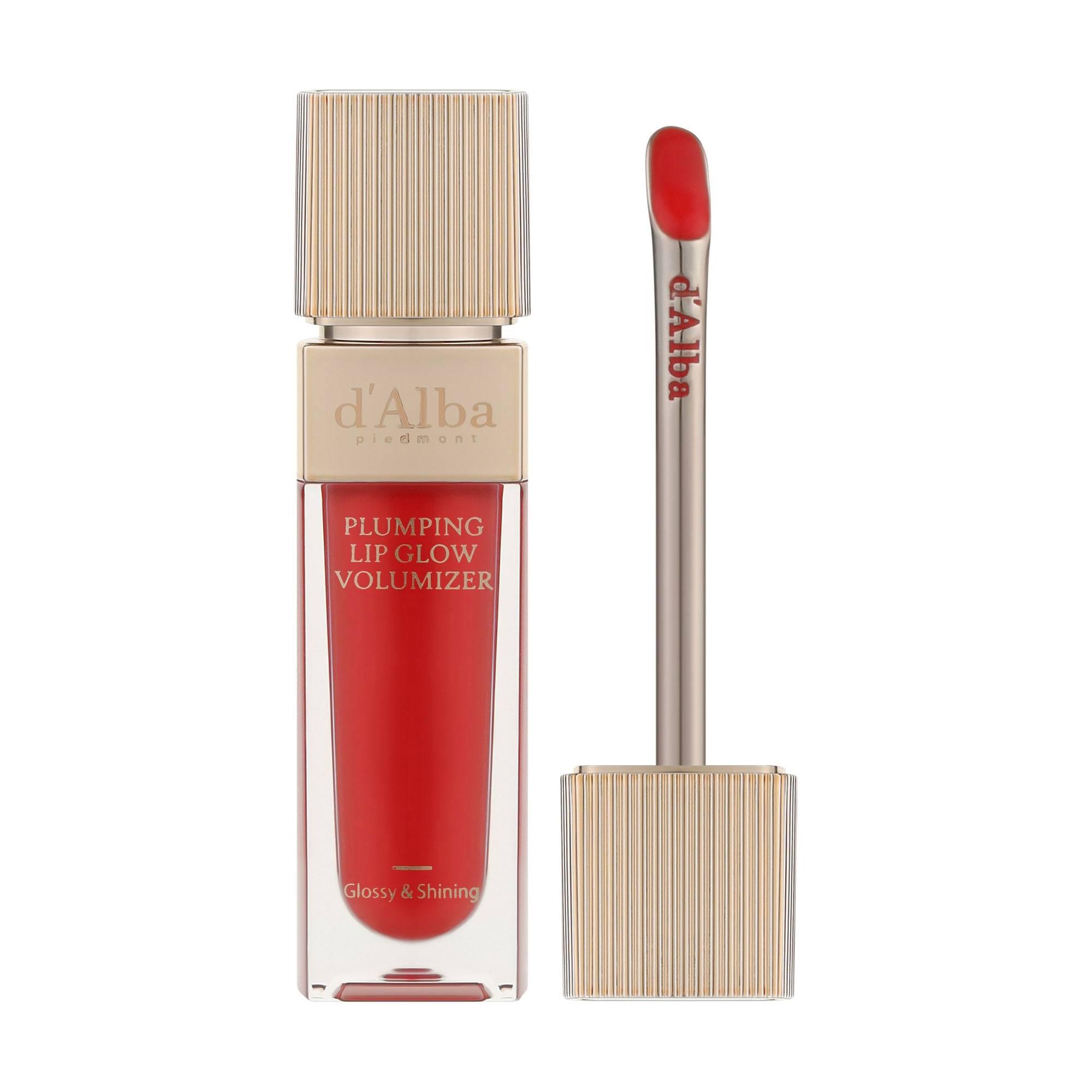 Блиск-плампер для губ D'Alba Plumping Lip Glow Mood Volumizer 01 Ruby Rose, 5 мл